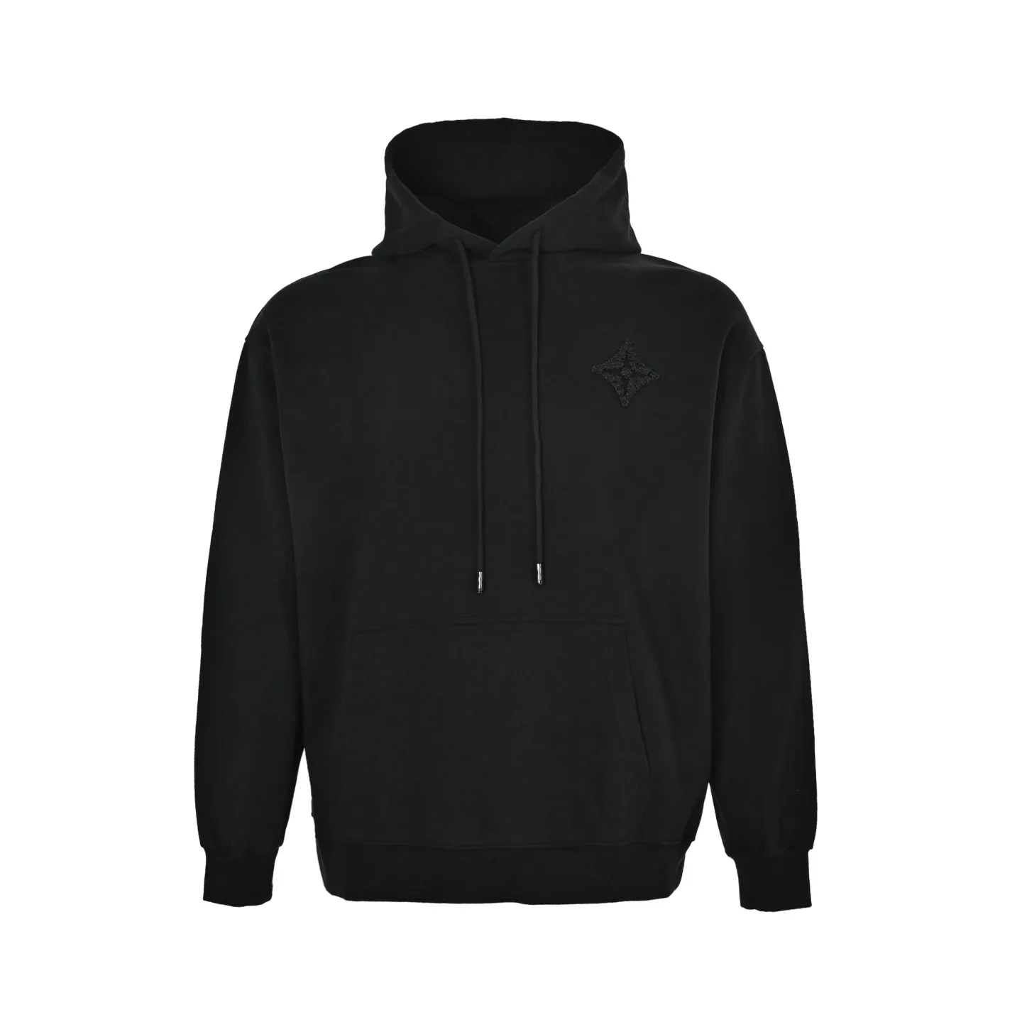 Louis Vuitton/Louis Vuitton dark woven letter logo embroidered hooded sweatshirt